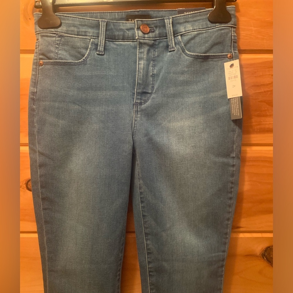 talbots flawless highrise jegging ankle jeans Size 2P Women’s NWT - Picture 2 of 10